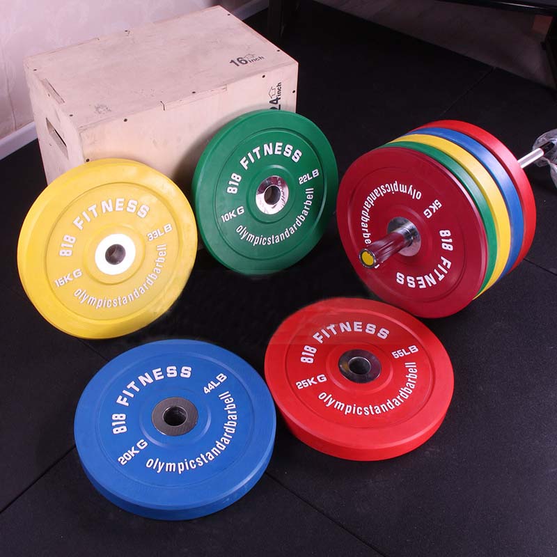 Leadman Weight Plates Sell Well Weight Barbell Plate for Gym Fitness Gym Weight Plate Bumper Plates Rubber