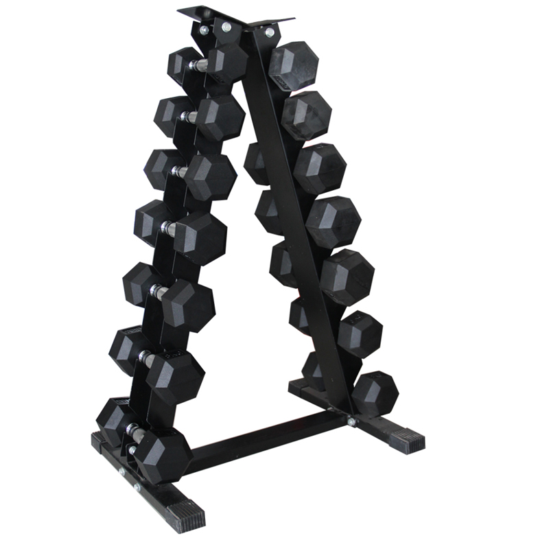 Home Hexagonal Dumbbells Hex Rubber